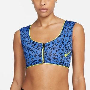 NWT Nike Swim Party Dots Bikini Top Size Small